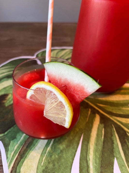  Limonade maison au melon d’eau et citron frais